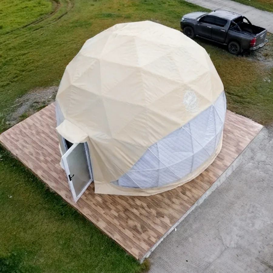 A Solora glamping dome installed in Tarlac