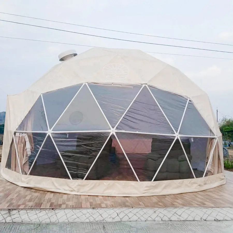 A Solora clear glamping dome in Tarlac